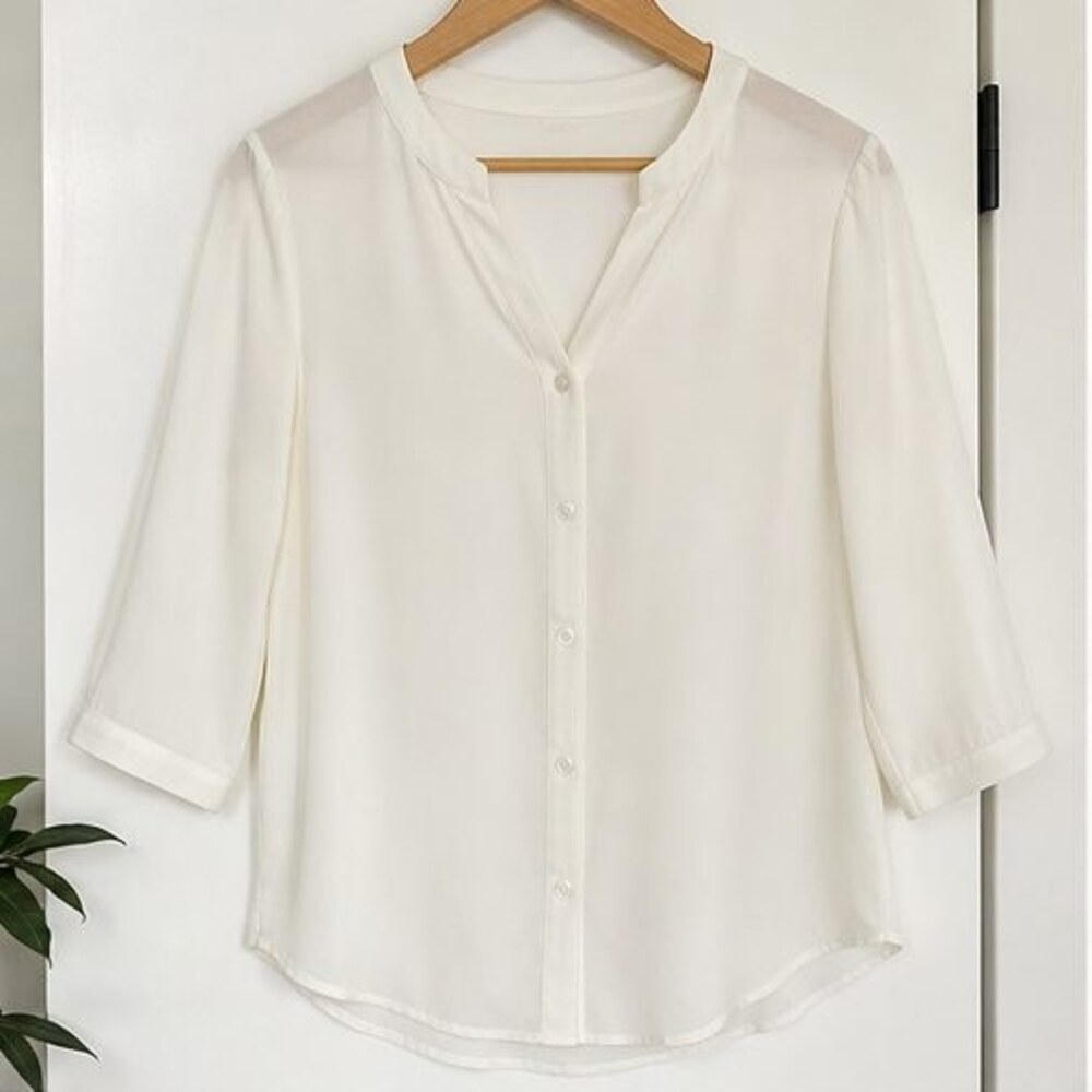 Ivory Puff Sleeve Top